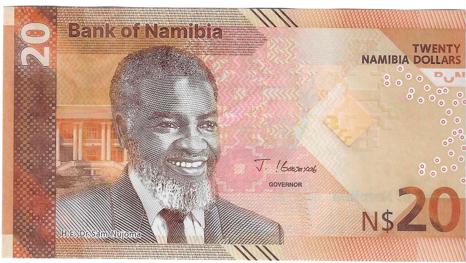 Billetes - Africa - Namibia - 21 - SC - 20 dolares - Num.ref: DD06505443