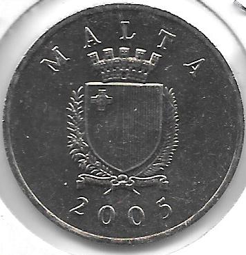 Monedas - Europa - Malta - 99 - 2005 - 1 lm - Click en la imagen para cerrar