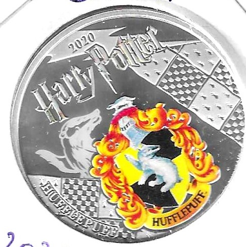 Monedas - Oceania - Samoa - 433 - 2020 - Hufflepuff - Click en la imagen para cerrar