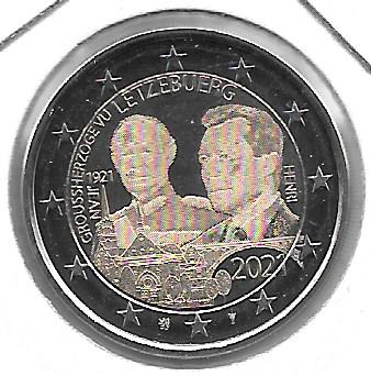Monedas - Euros - 2€ - Luxemburgo - SC - 2021 - Gran Duque Jean - Click en la imagen para cerrar