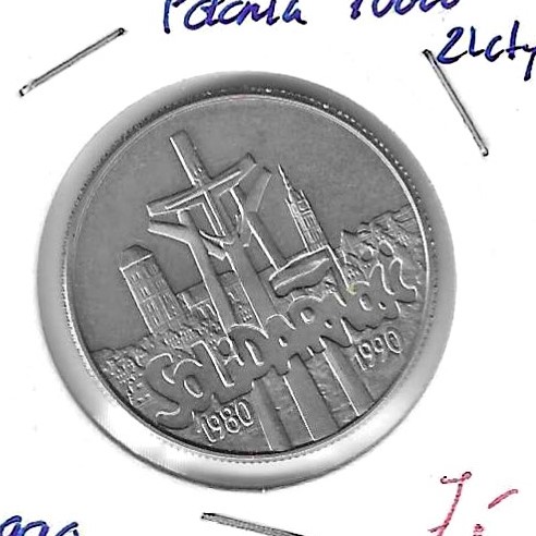 Monedas - Europa - Polonia - 195 - 1990 - 10000 zloty - Click en la imagen para cerrar