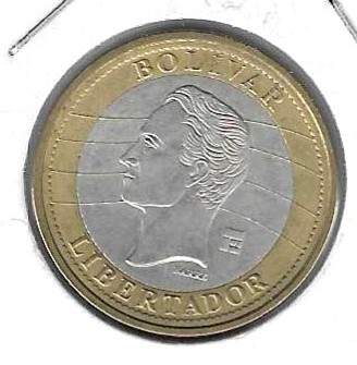 Monedas - America - Venezuela - 93 - 2007 - bolivar - Click en la imagen para cerrar