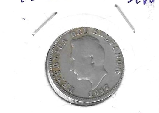 Monedas - America - El Salvador - - 1917 - 5 ctv - Click en la imagen para cerrar