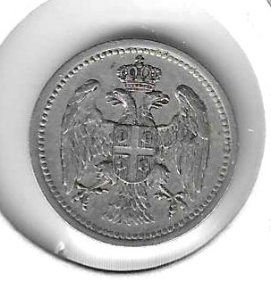 Monedas - Europa - Serbia - 19 - 1912 - 10 para - Click en la imagen para cerrar