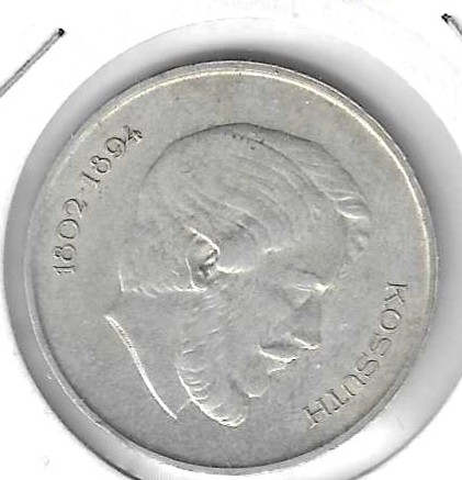 Monedas - Europa - Hungria - 534a - 1947 - 5 florines - plata - Click en la imagen para cerrar