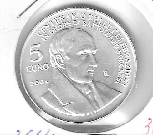 Monedas - Europa - San Marino - 458 - 2004 - 5Â€ - plata - Click en la imagen para cerrar