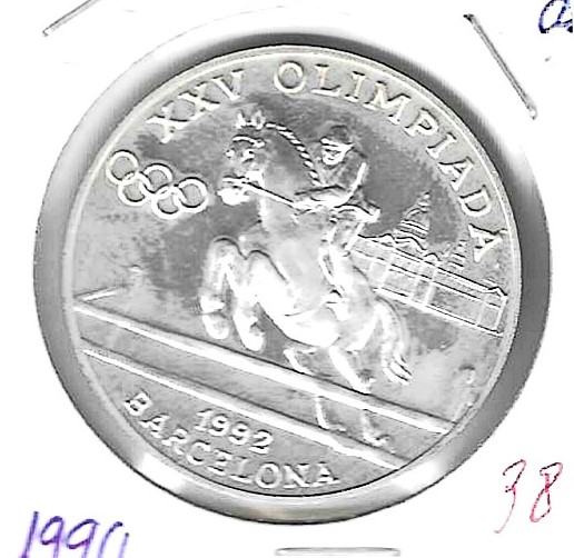 Monedas - Europa - Andorra - 59 - 1990 - 20 diner - plata - Click en la imagen para cerrar