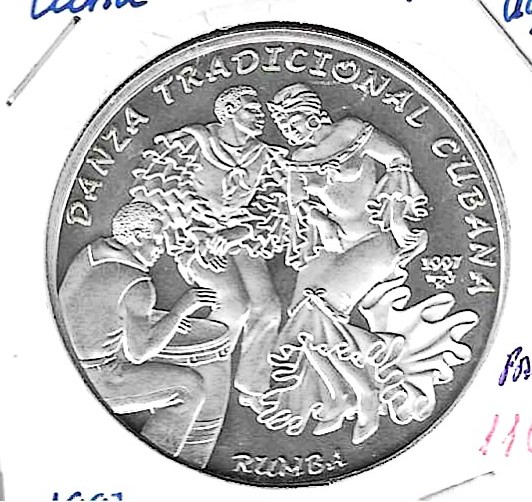 Monedas - America - Cuba - 625 - 1997 - 10 pesos - plata - Click en la imagen para cerrar