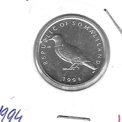 Monedas - Africa - Somaliland - 1 - 1994 - shilling - Click en la imagen para cerrar