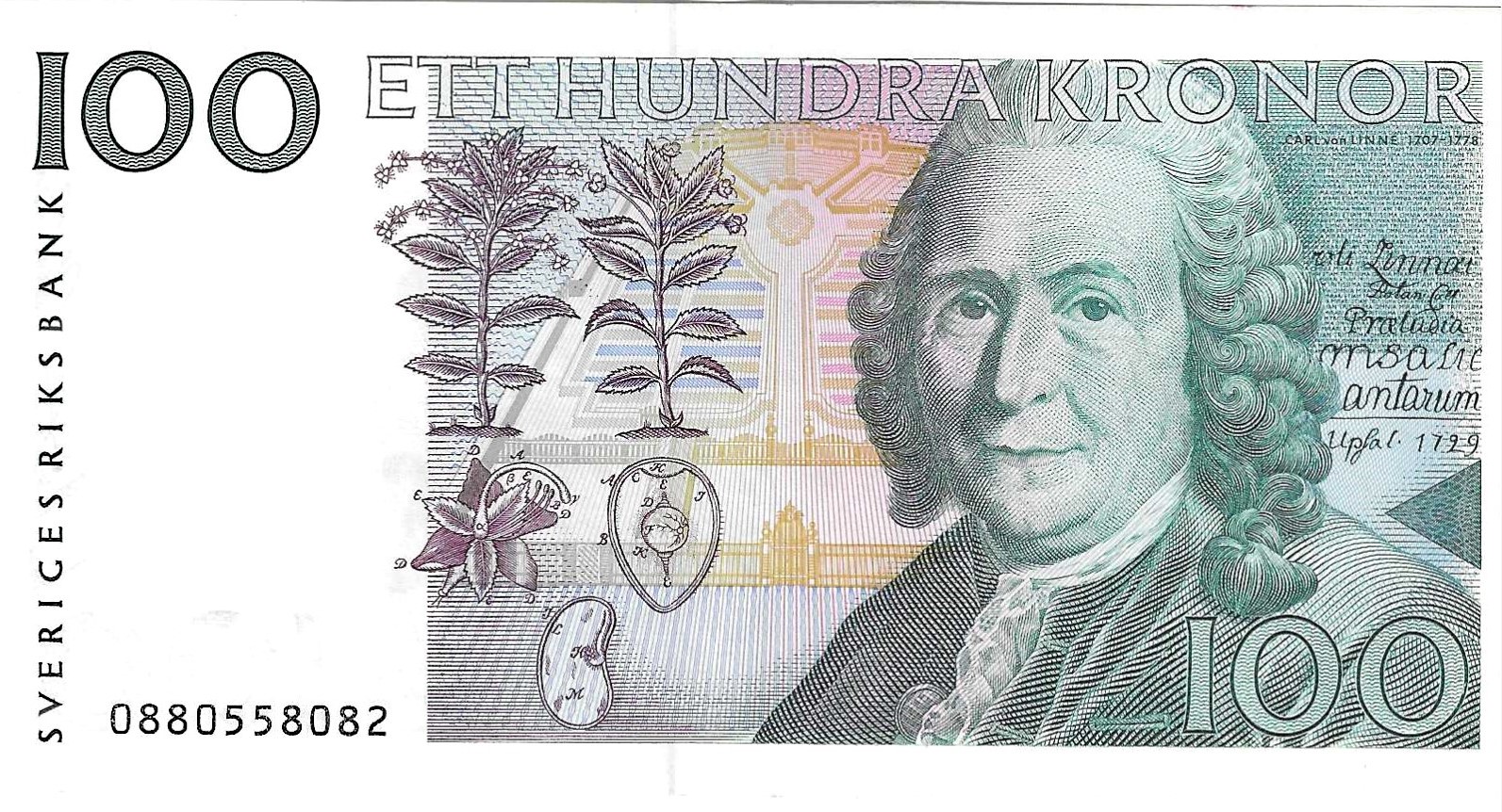 Billetes - Europa - Suecia - 57 - MBC+ - 1986 - 100 coronas - Num.ref: 0880558082
