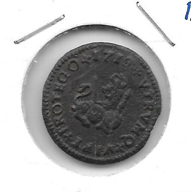 Monedas - EspaÃ±a - Felipe V (1700 - 1746) - 42 - 1718 - Maravedi - Barcelona - Click en la imagen para cerrar