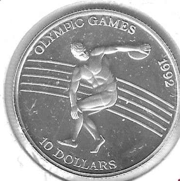 Monedas - Oceania - Niue - 56 - 1992 - 10 dolares - plata - Click en la imagen para cerrar