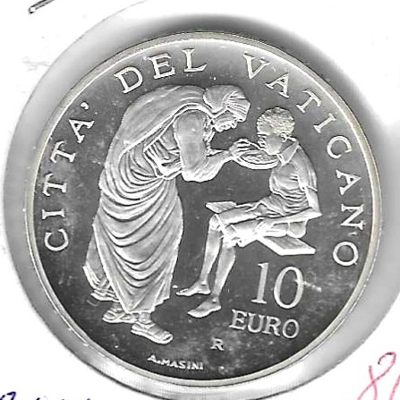 Monedas - Europa - Vaticano - 401 - 2007 - 10Â€ - plata - Click en la imagen para cerrar