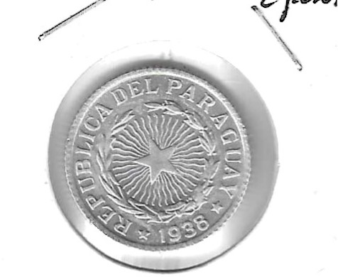 Monedas - America - Paraguay - 17 - 1938 - 2 pesos - Click en la imagen para cerrar