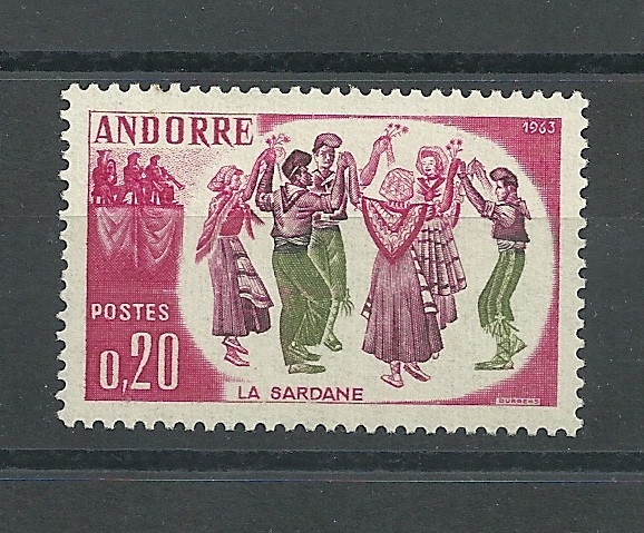 Andorra - Correo Francés - Series completas - ** - 1963 - 186 - Click en la imagen para cerrar