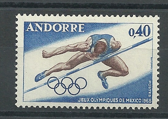 Andorra - Correo Francés - Series completas - ** - 1968 - 210 - Click en la imagen para cerrar