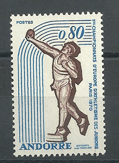 Andorra - Correo Francés - Series completas - ** - 1970 - 225 - Click en la imagen para cerrar