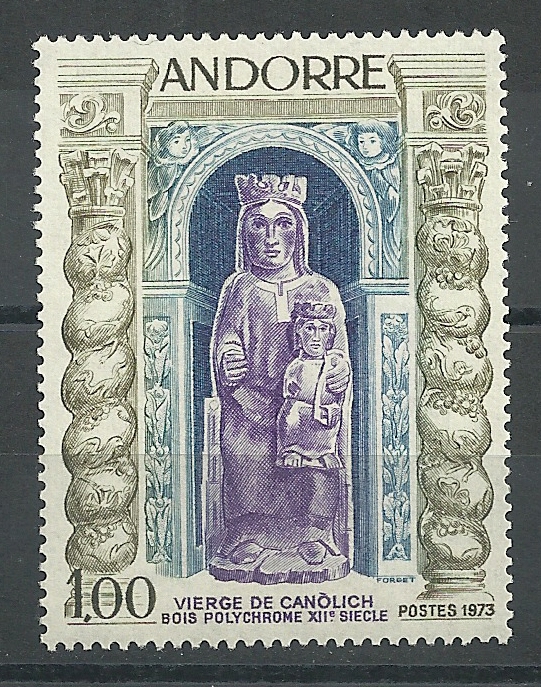 Andorra - French Post - Complete sets - ** - 1973 - 249