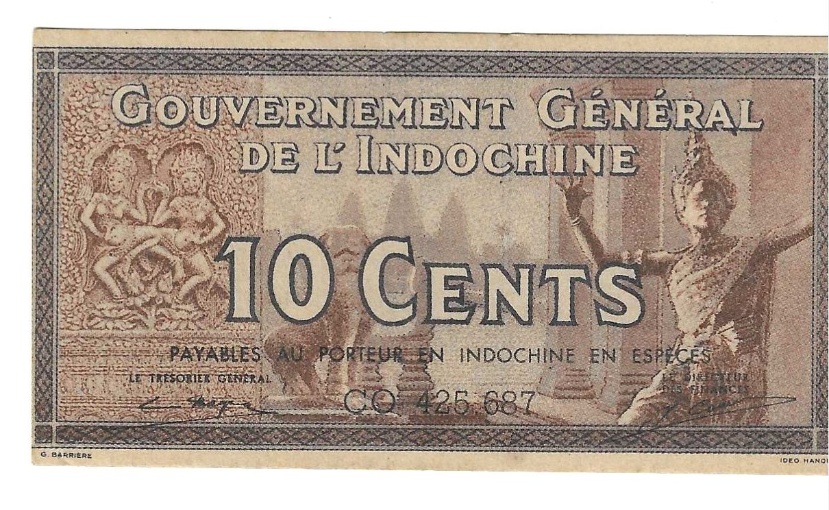 Billetes - Asia - Indochina Francesa - 85e - EBC - 10 ct - Num.ref: 423745