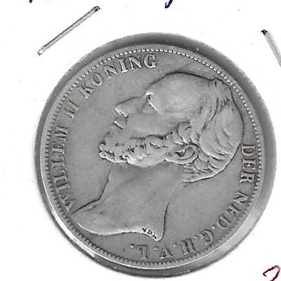 Monedas - Europa - Holanda - 66 - 1848 - gulden - plata - Click en la imagen para cerrar