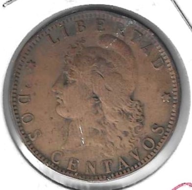 Monedas - America - Argentina - 33 - 1894 - 2 ctv - Click en la imagen para cerrar