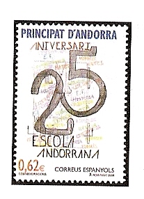 Sellos - Países - Andorra - Correo Español - Series completas - 2009 - 363 - ** - Click en la imagen para cerrar