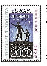 Sellos - Países - Andorra - Correo Español - Series completas - 2009 - 366 - ** - Click en la imagen para cerrar