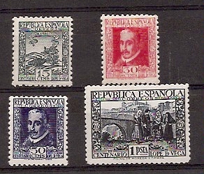 Sellos - Países - España - 1º Cent. (Series Completas) - 0690/93 - ** - Click en la imagen para cerrar