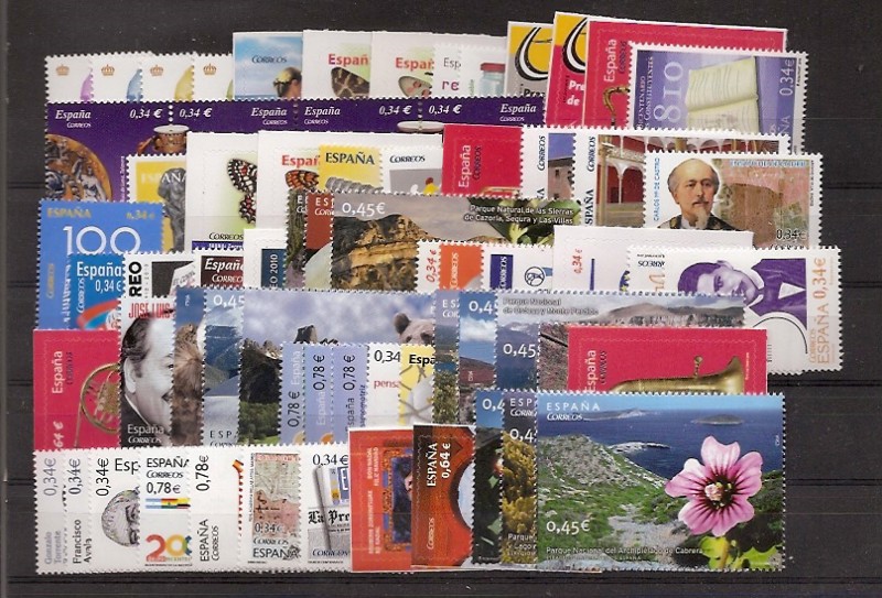España - Años completos - 2010 - **