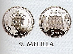 5€ - España - 009 - Año 2010 - Melilla - Click en la imagen para cerrar