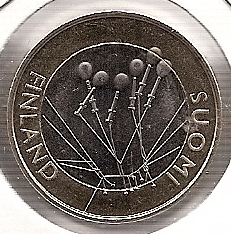 5€ - Finlandia - Año 2010 - Escudo león - Click en la imagen para cerrar