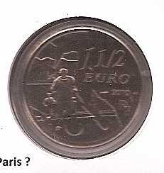 Monedas - Euros - 1 - 5 € - Francia - Año 2008 - Girondins - Click en la imagen para cerrar