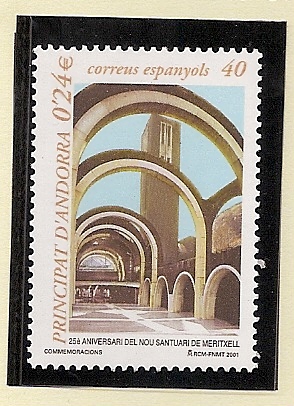 Sellos - Países - Andorra - Correo Español - Series completas - 2001 - 288 - ** - Click en la imagen para cerrar