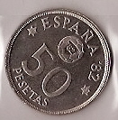 Monedas - España - Juan Carlos I (pesetas) - 1980 *82 (futb) - 050 pesetas