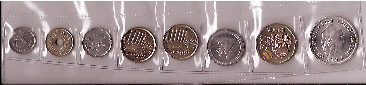 Monedas - España - Juan Carlos I (pesetas) - 1994 - Año completo - Click en la imagen para cerrar