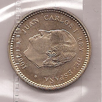 Monedas - España - Juan Carlos I (pesetas) - 2001 - 100 pesetas - Click en la imagen para cerrar