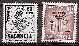 España - Plan Sur de Valencia - ** - Año 1963 - 1/2
