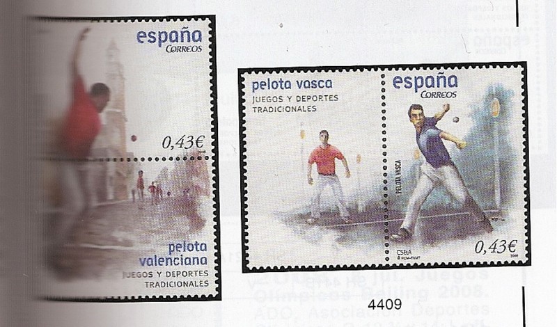 Spain - 2nd Cent. (Complete Series) - Juan Carlos I - 2008 - 4408/9 - **