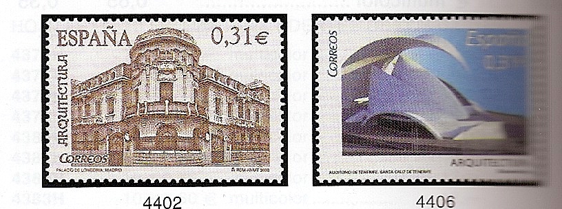 Spain - 2nd Cent. (Complete Series) - Juan Carlos I - 2008 - 4402/7 - **