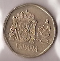 Monedas - España - Juan Carlos I (pesetas) - 1989 - 500 pesetas