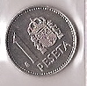 Monedas - España - Juan Carlos I (pesetas) - 1989 - 001 peseta
