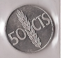 Monedas - España - Juan Carlos I (pesetas) - 1975 *76 - 0'50 pesetas - Click en la imagen para cerrar