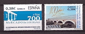 Sellos - Países - España - 2º Cent. (Series Completas) - Juan Carlos I - 2006 - 4256/57 - ** - Click en la imagen para cerrar