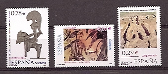 Sellos - Países - España - 2º Cent. (Series Completas) - Juan Carlos I - 2006 - 4250/52 - ** - Click en la imagen para cerrar