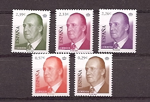 Sellos - Países - España - 2º Cent. (Series Completas) - Juan Carlos I - 2006 - 4207/11 - ** - Click en la imagen para cerrar
