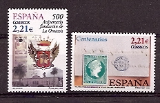Sellos - Países - España - 2º Cent. (Series Completas) - Juan Carlos I - 2005 - 4190/91 - ** - Click en la imagen para cerrar