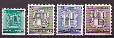 Sellos - Países - Andorra - Correo Español - Series completas - 1988 - 209/12 - ** - Click en la imagen para cerrar
