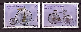 Sellos - Países - Andorra - Correo Español - Series completas - 1998 - 262/63 - ** - Click en la imagen para cerrar