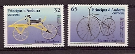 Sellos - Países - Andorra - Correo Español - Series completas - 1997 - 256/57 - ** - Click en la imagen para cerrar