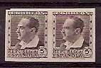 Sellos - España - Sin dentar - 681 pareja